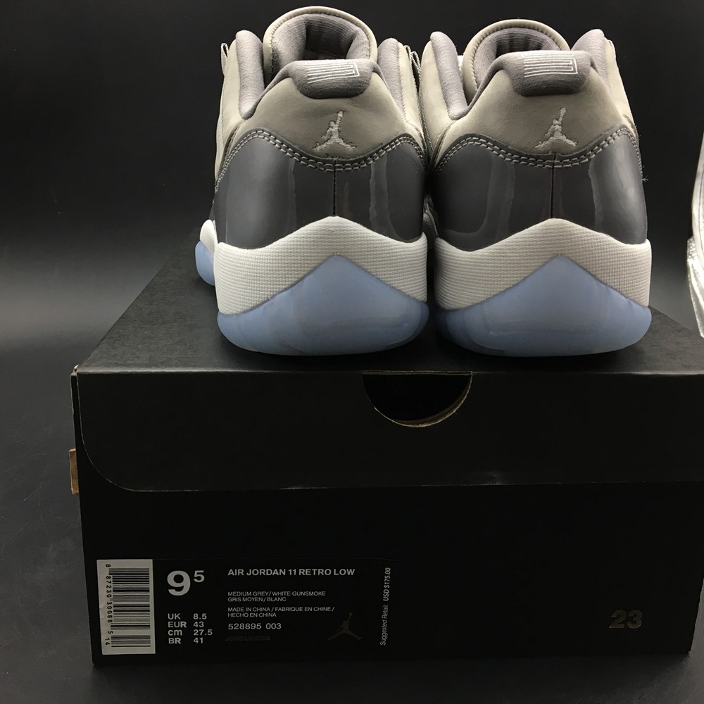 Air Jordan 11 Low Cool Grey 528895-003